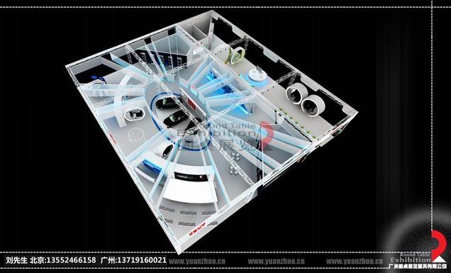 合眾思創-上海汽車展台設計