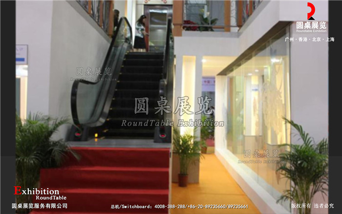上海電梯展台設計