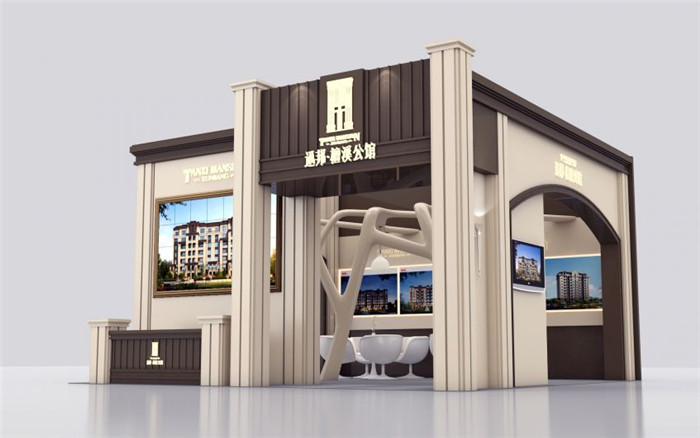 深圳房地產外展展台設計
