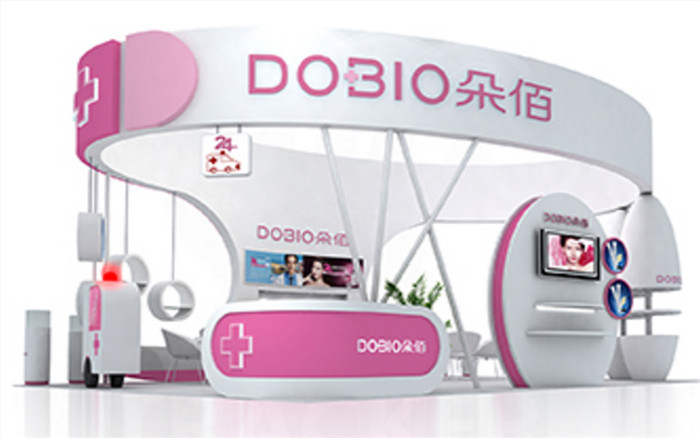 北京美博會展台設計
