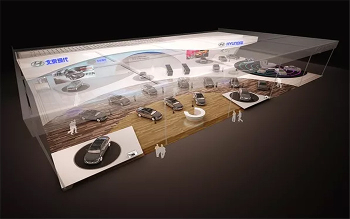 廣州汽車展展覽設計圖片