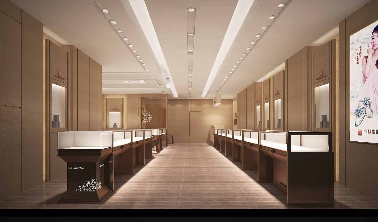 上海珠寶展台搭建圖片