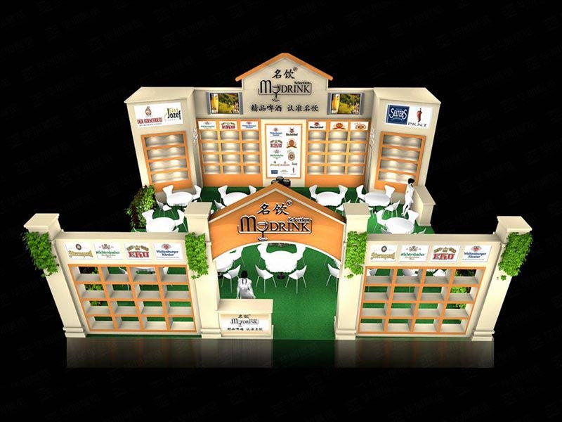 廣州烘焙展台搭建-名飲