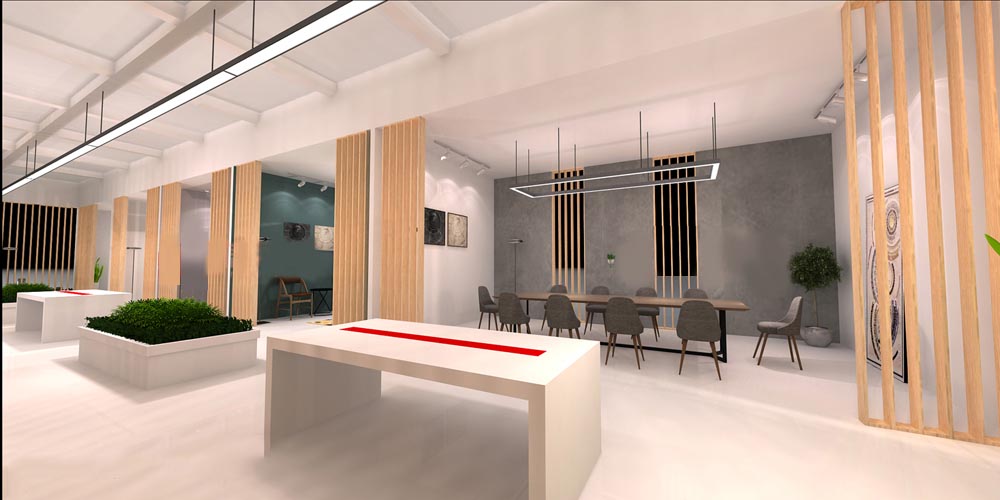 廣州照明展廳搭建圖片
