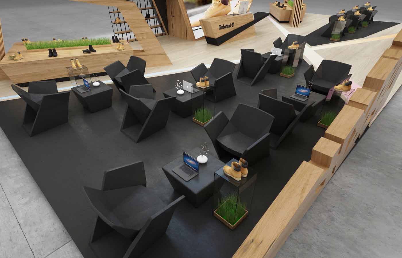 深圳服裝展展台設計