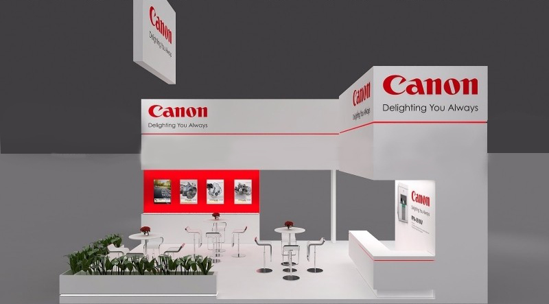 上海進口博覽會搭建-Canon