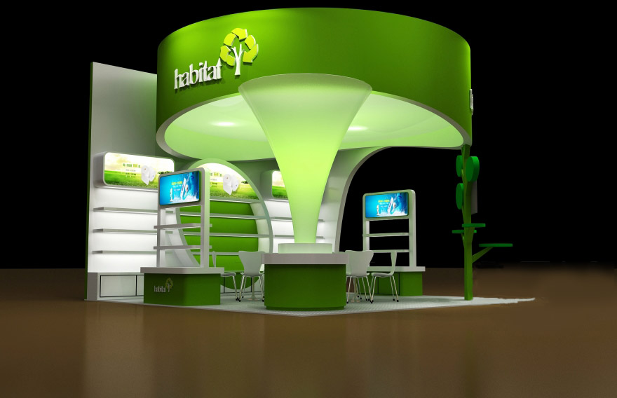 上海進口博覽會製作-habitat