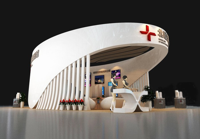 廣州展位搭建-北歐知識城-教育展展台搭建