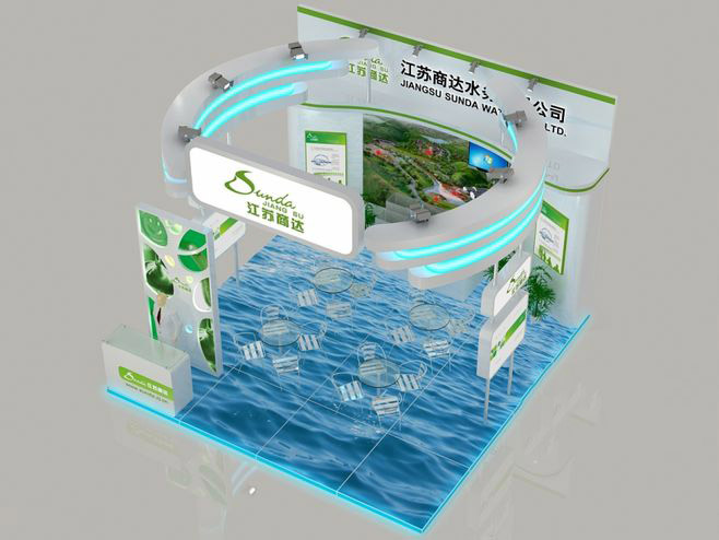 上海水處理展展會裝修