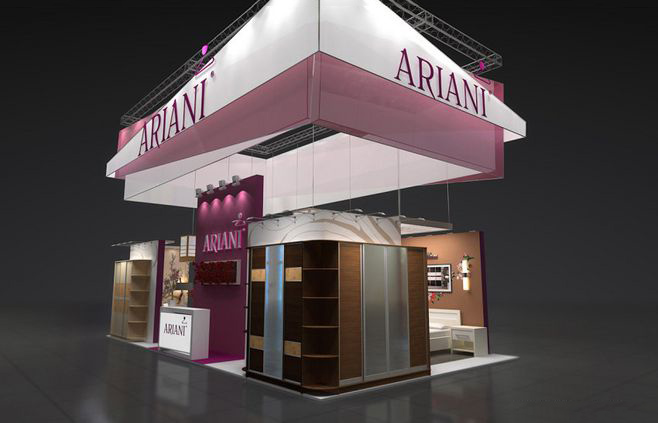 深圳婚博會展位設計-ARIANI