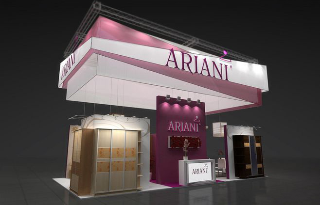 深圳婚博會展位設計-ARIANI