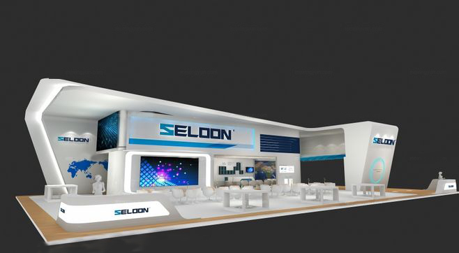 上海展台搭建-SELOON申龍-電梯展台搭建