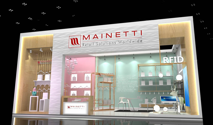 廣州展台設計-MAINETTI-箱包皮具展台設計