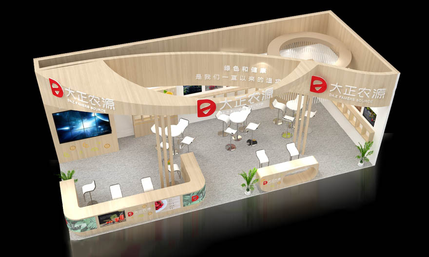 南寧會展搭建-大正農源-東盟會展覽設計