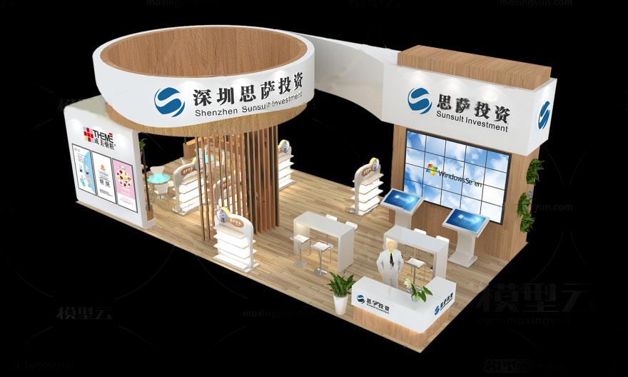 深圳高交會展台搭建圖片