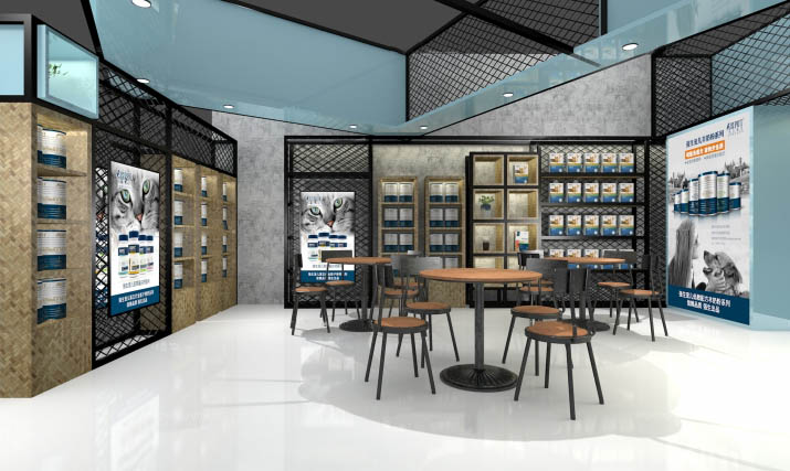 上海展覽展會設計-強生-寵物展會搭建