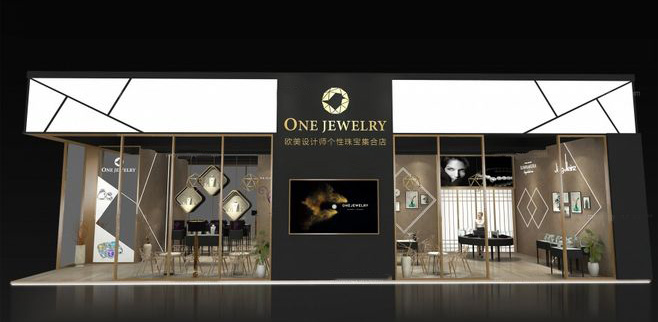 北京珠寶展台設計-睿珂