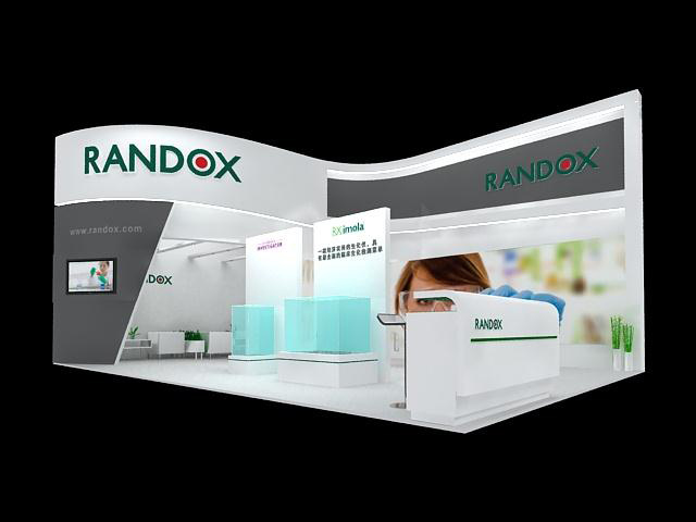 醫療展台搭建-RANDOX-深圳展會設計裝修