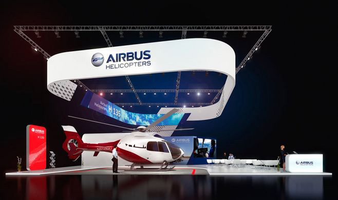 德國展會搭建-airbus-國際展會設計|國際展覽裝修