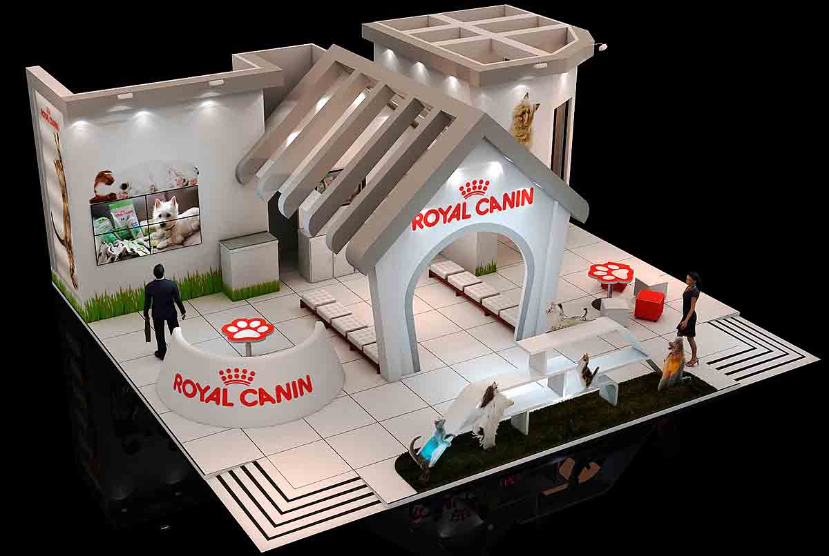 寵物展會設計-ROYAL CANIN-上海會展搭建