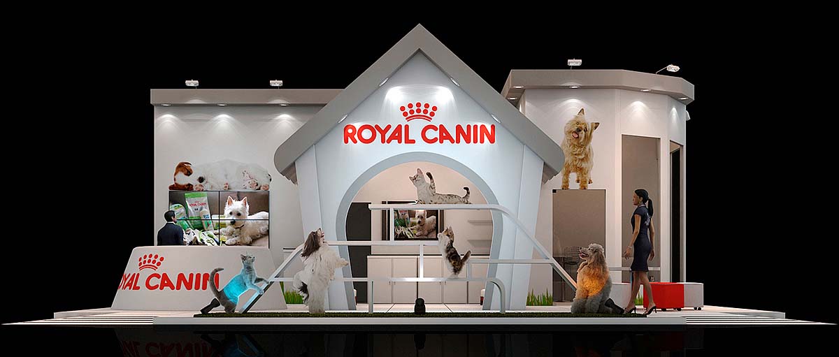 寵物展會設計-ROYAL CANIN-上海會展搭建