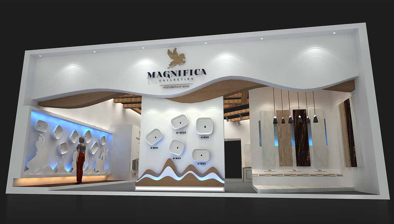 陶瓷展覽設計製作-VARMORA-深圳會展展台設計