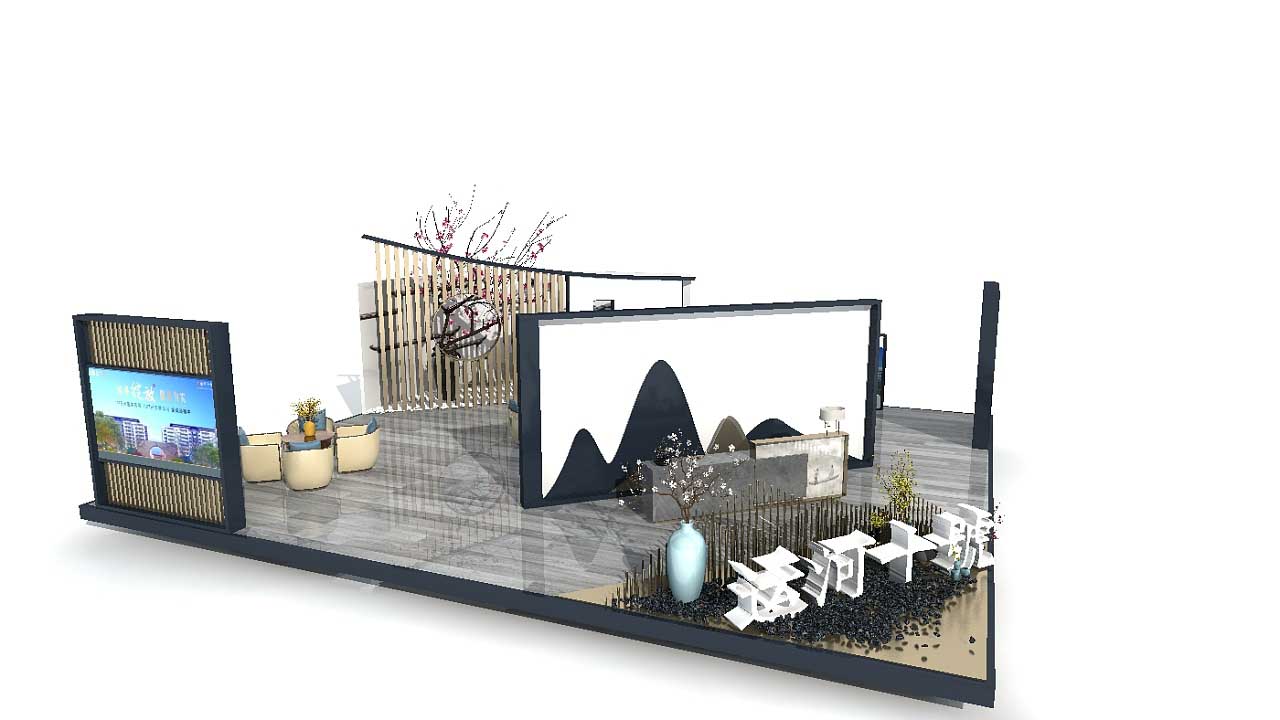 上海房地產展會展台設計搭建製作