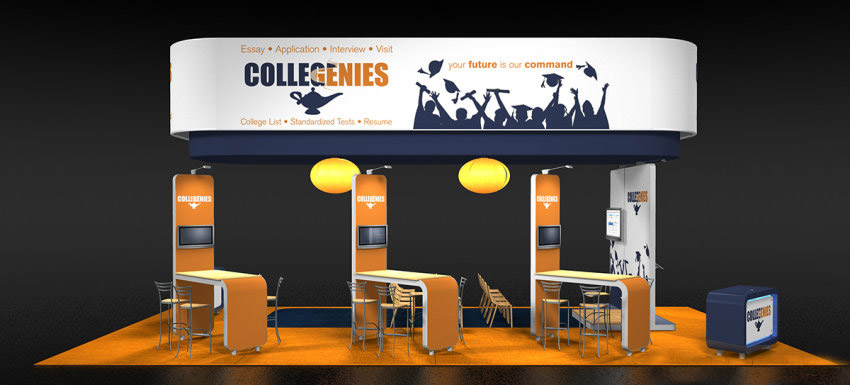 國際展台展會設計-COLLEGENIES-展台展位搭建商布置