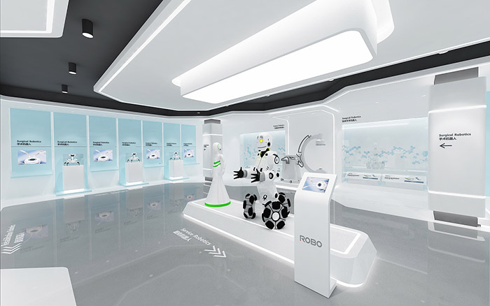 醫療展廳設計製作-ROBO-裝修展廳