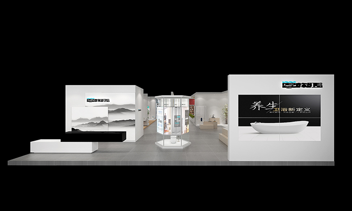 衛浴展會設計搭建|鄭州展台會展裝修|鄭州展台搭建