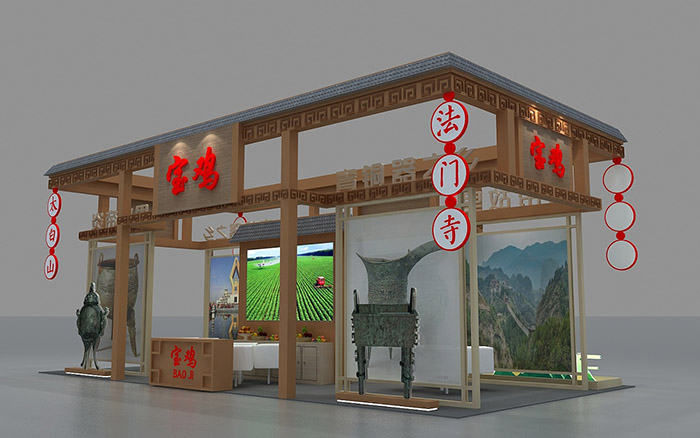 廣州旅遊展覽展會搭建設計