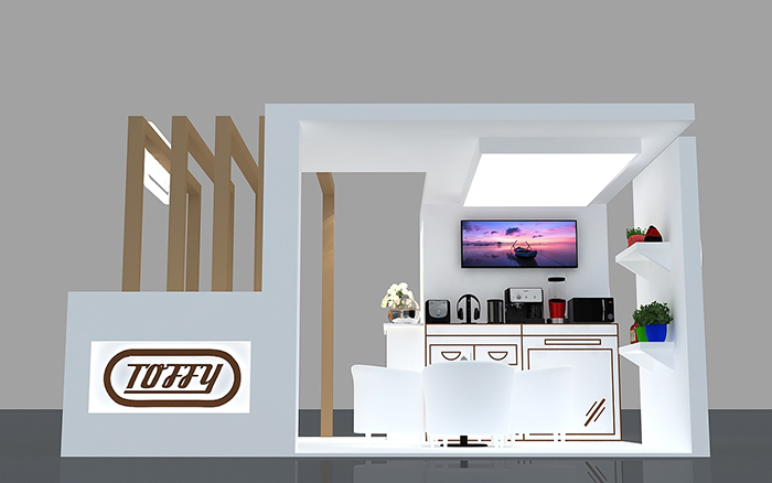 深圳展台設計-TOFFY-家電會展展台搭建