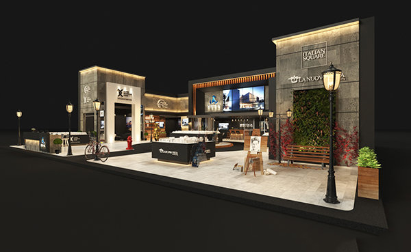 泰國展台搭建-la.nuova vista-酒店用品展會設計