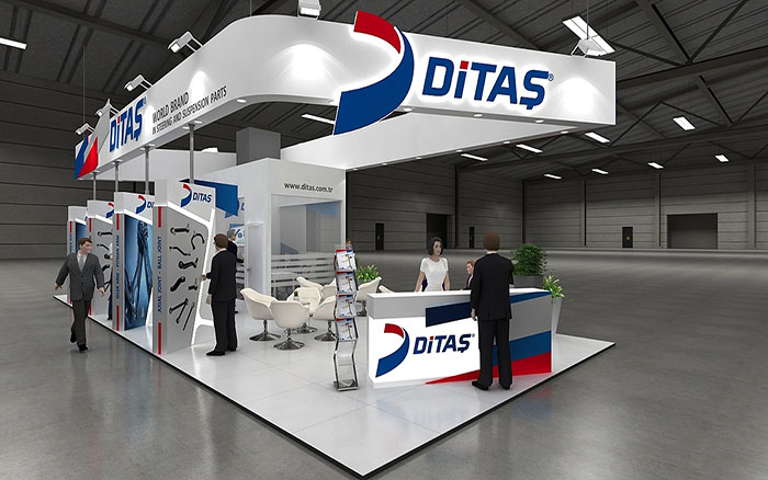 廣州汽車展攤位設計-DiTAS