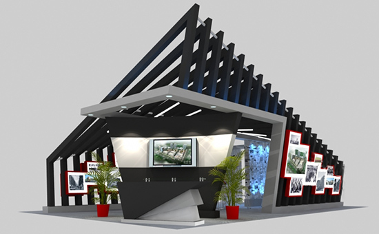 園區搭建-園區規劃-廣州GMF展台搭建設計