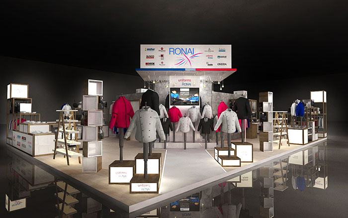 上海展台設計搭建-RONAI-服裝展會布置裝修
