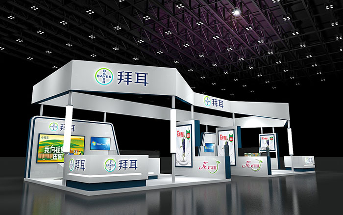 美國展會搭建圖片