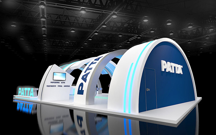 上海展館展台搭建-PATTA-五金展會展覽設計