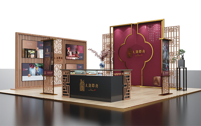 展會搭建-太湖郡府-房地產展覽設計