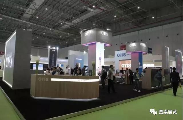 上海電梯展台設計