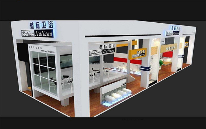 航標衛浴-廣州建材展展台設計
