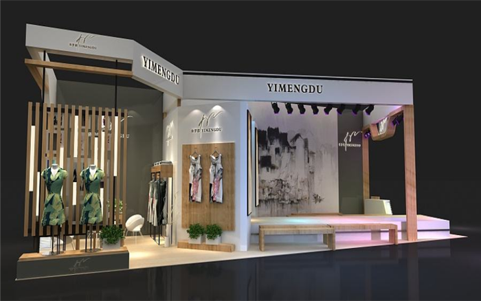 依夢都-廣州服裝展展台設計