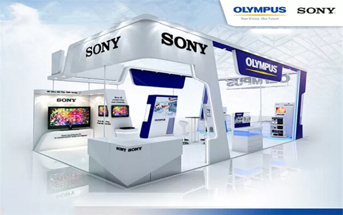 OLYMPUS SONY-深圳連鎖加盟展展台設計
