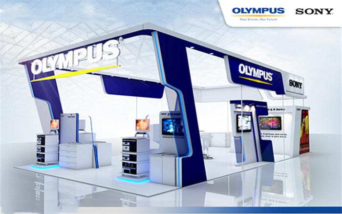 OLYMPUS SONY-深圳連鎖加盟展展台設計