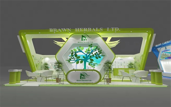 BRAWN HERBALS -廣州美博會展台設計