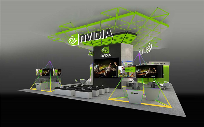 NVIDIA-廣州建材展展台設計