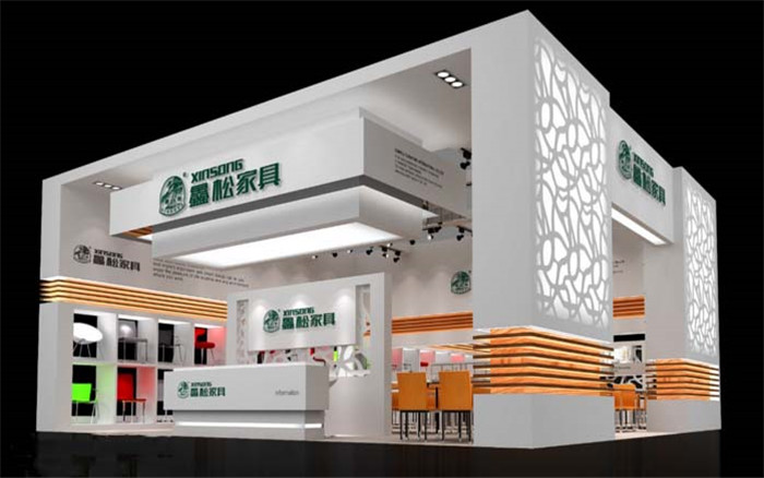鑫鬆家具-廣州家具家居展展台設計