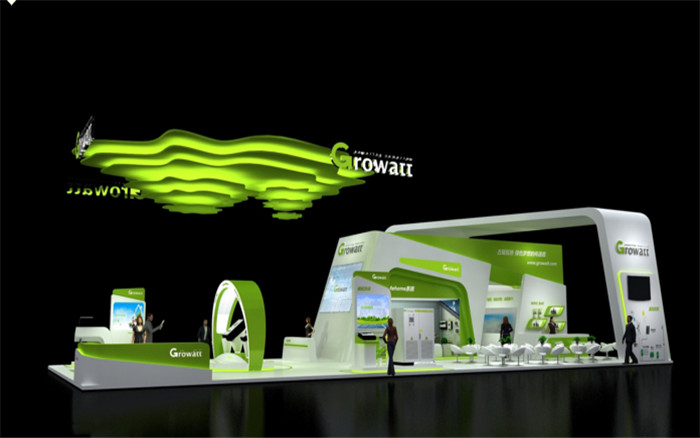 Growatt-深圳新能源展展台設計