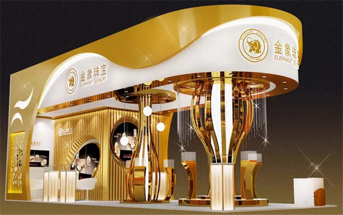 深圳珠寶展台設計-金象