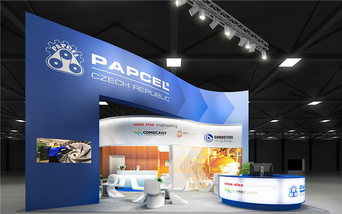 PAPCEL-廣州機械展展台設計